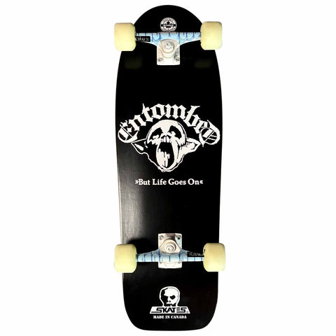 *10" x 30" Entombed Diehard Complete Skateboard