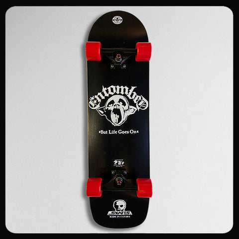 *9.125" x 33" Entombed Hardcore Complete Skateboard