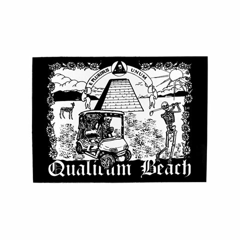 Qualicum Beach Golf sticker