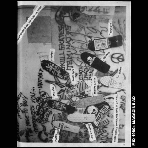 10" x 30" Skeletal Reissue