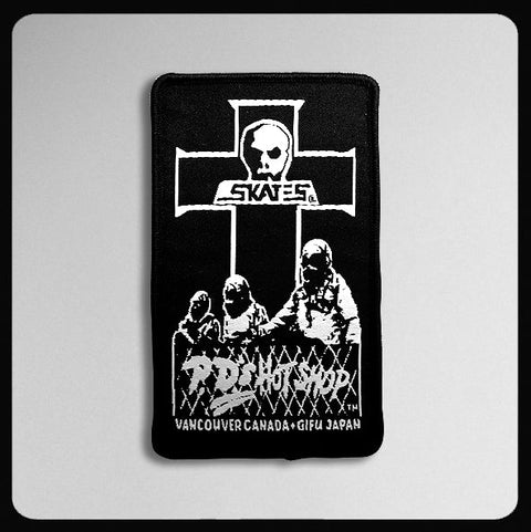 PD's Hot Shop Cross Woven 2 1/4" x 4" Patch