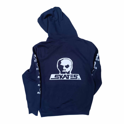Skull Skates Logo Navy Blue Hoody