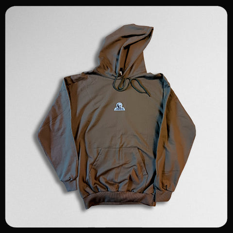 Logo Patch Hoody Green