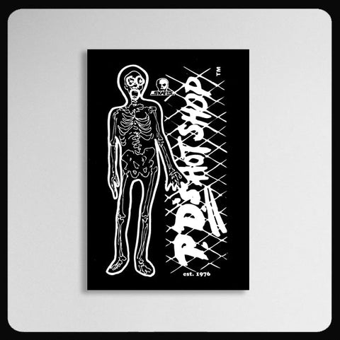 Mutant Skeleton PD's Hot Shop sticker