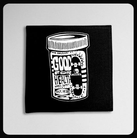 Pill Bottle Punk Patch