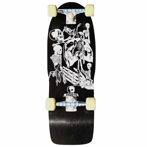 10" x 30" Skeletal Reissue Complete Transition Skateboard