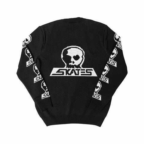 Skull Skates Acrylic Knit Ski Sweater