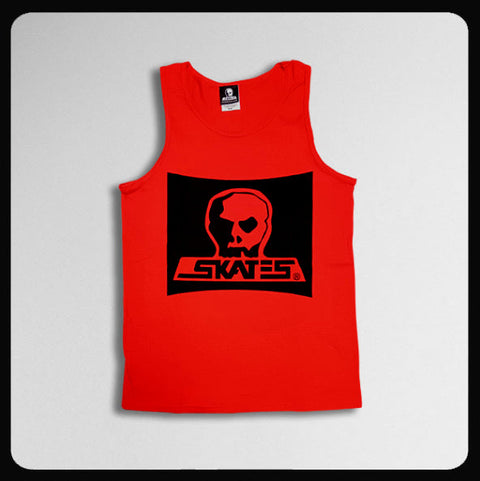 Surf Box Burbs Red Tank Top