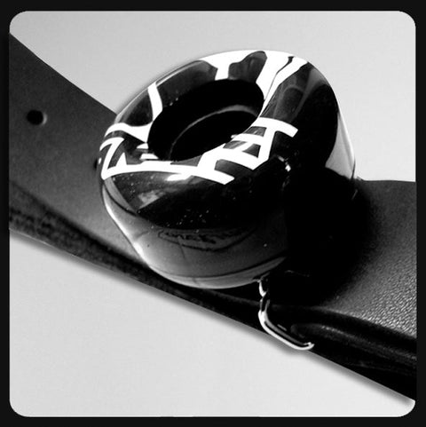 Skull Skates Wheel Belt Buckle